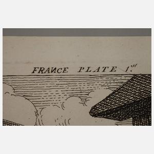 William Hogarth, "France Plate I - Die Invasion"