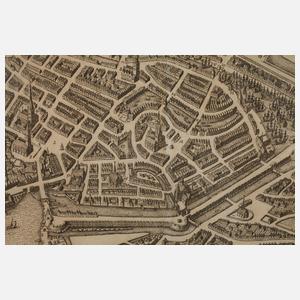 Matthäus Merian der Älter, Grundriss von Hamburg