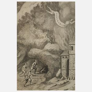 Pierre Mortier, Grotta del Cane