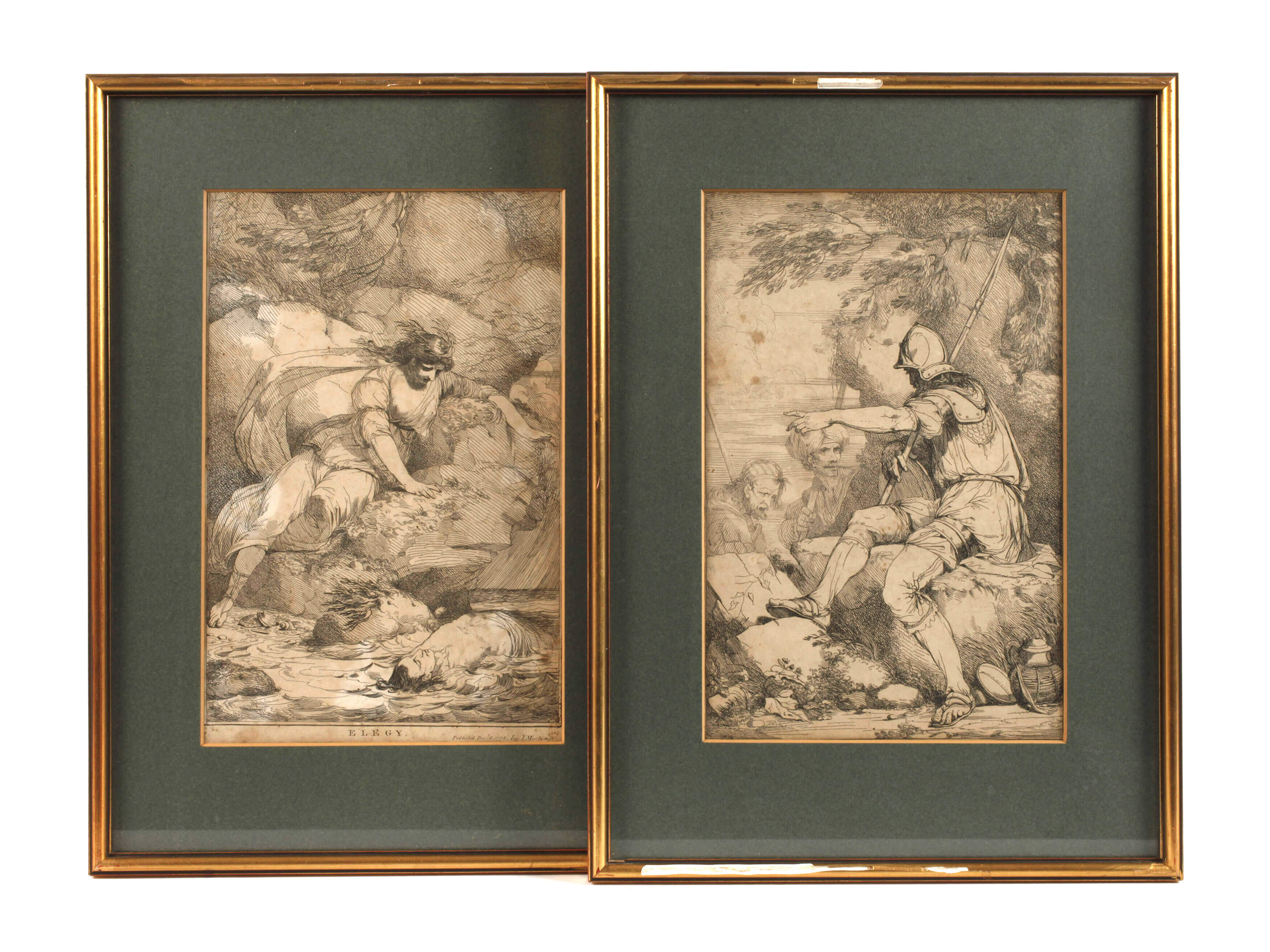 John Hamilton Mortimer, Paar Graphiken