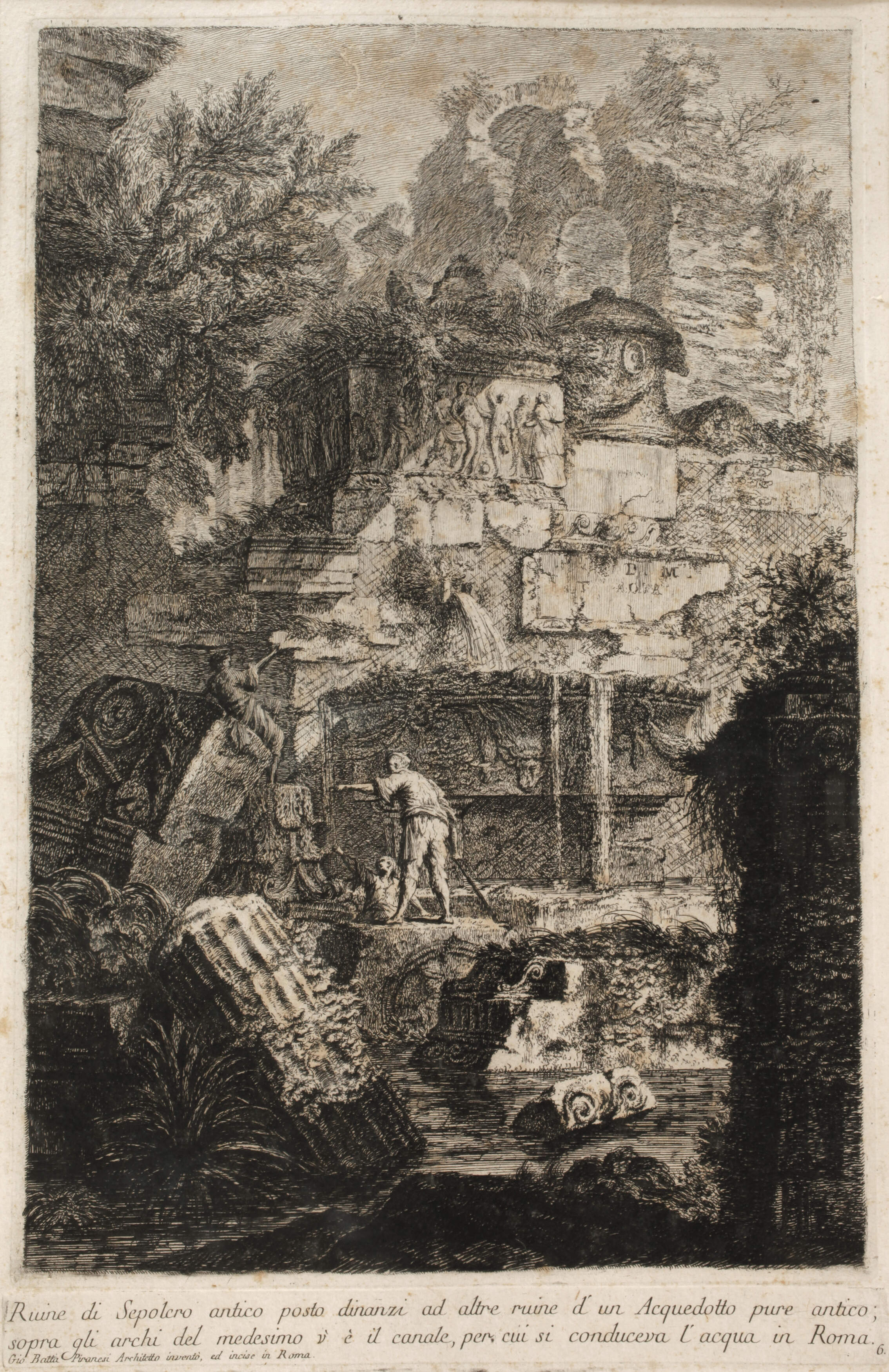 Giovanni Battista Piranesi, Tempelruine