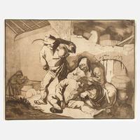 Maria Katharina Prestel, Bauern beim Lausen111