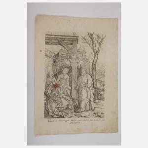 Marcantonio Raimondi, Der Abschied Christi...