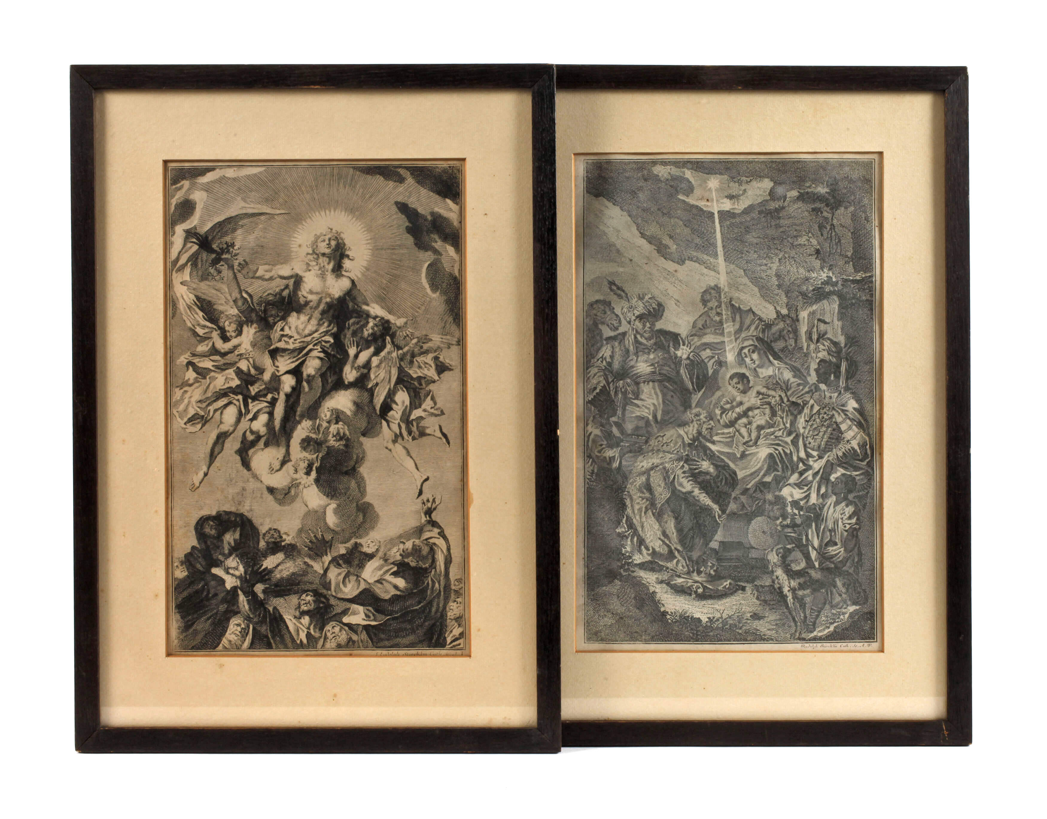 Rudolph Störcklin, Paar christliche Szenen