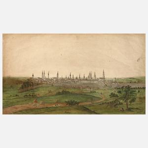 Ungewöhnliche Ansicht von Breslau