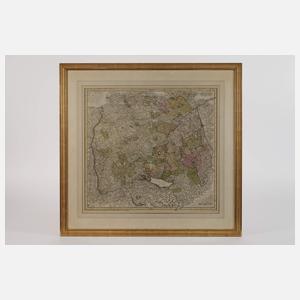 Homanns Erben, Karte Schwäbischer Kreis