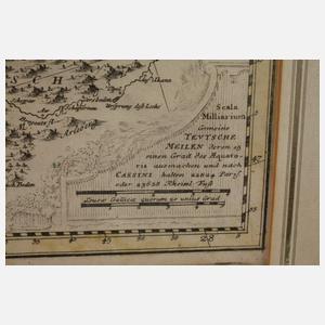 Homanns Erben, Karte Schwäbischer Kreis