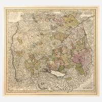 Homanns Erben, Karte Schwäbischer Kreis111