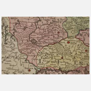 Tobias Konrad Lotter, Karte Litauen