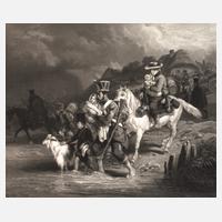 Jean Jazet, attr., "Überquerung der Furt"111