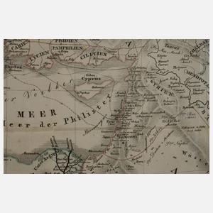 "Karte des biblischen Schauplatzes"