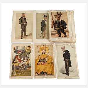 Graphikkonvolut aus "Vanity Fair"