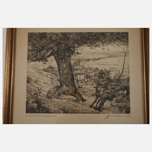 Theo Blum, Vier Graphiken