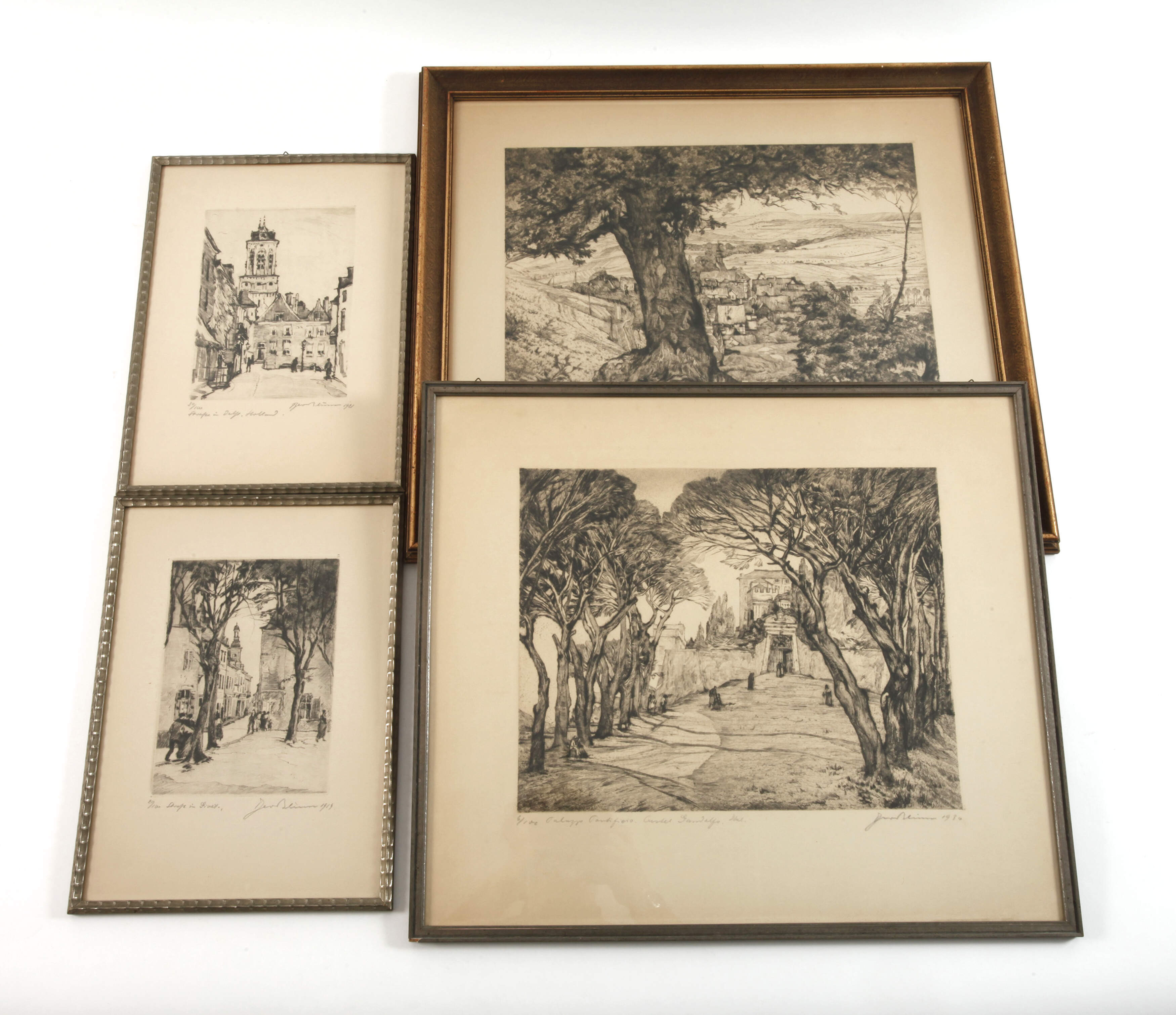 Theo Blum, Vier Graphiken