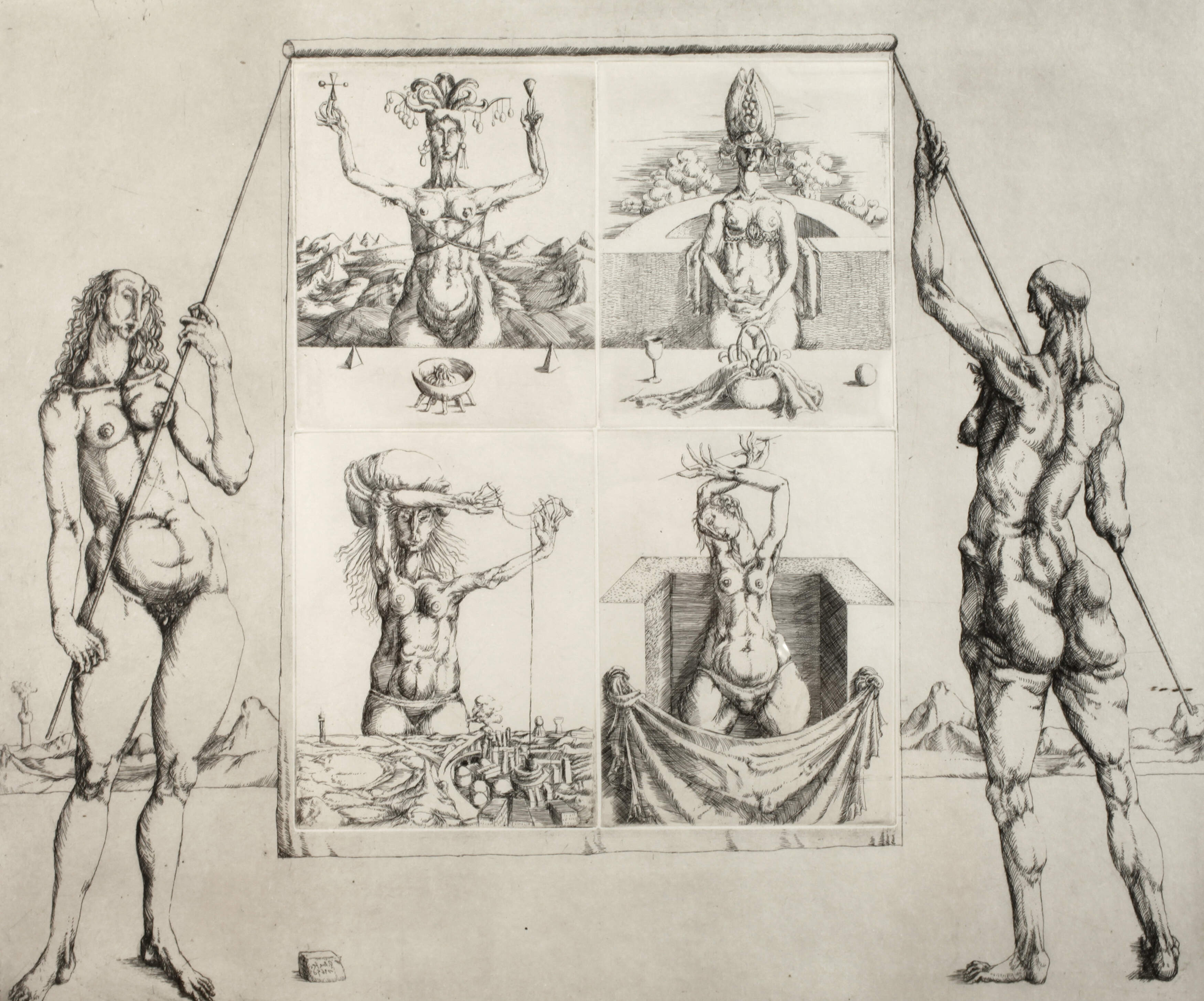 Gisela Breitling, Weibliche Akte