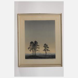 Hans Figura, Landschaft im Morgenlicht