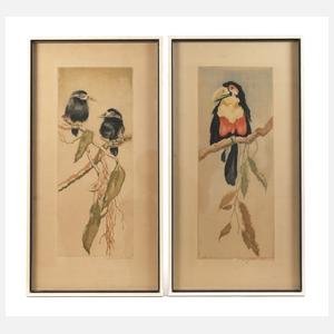 Fritz Neumann, Zwei Vogeldarstellungen