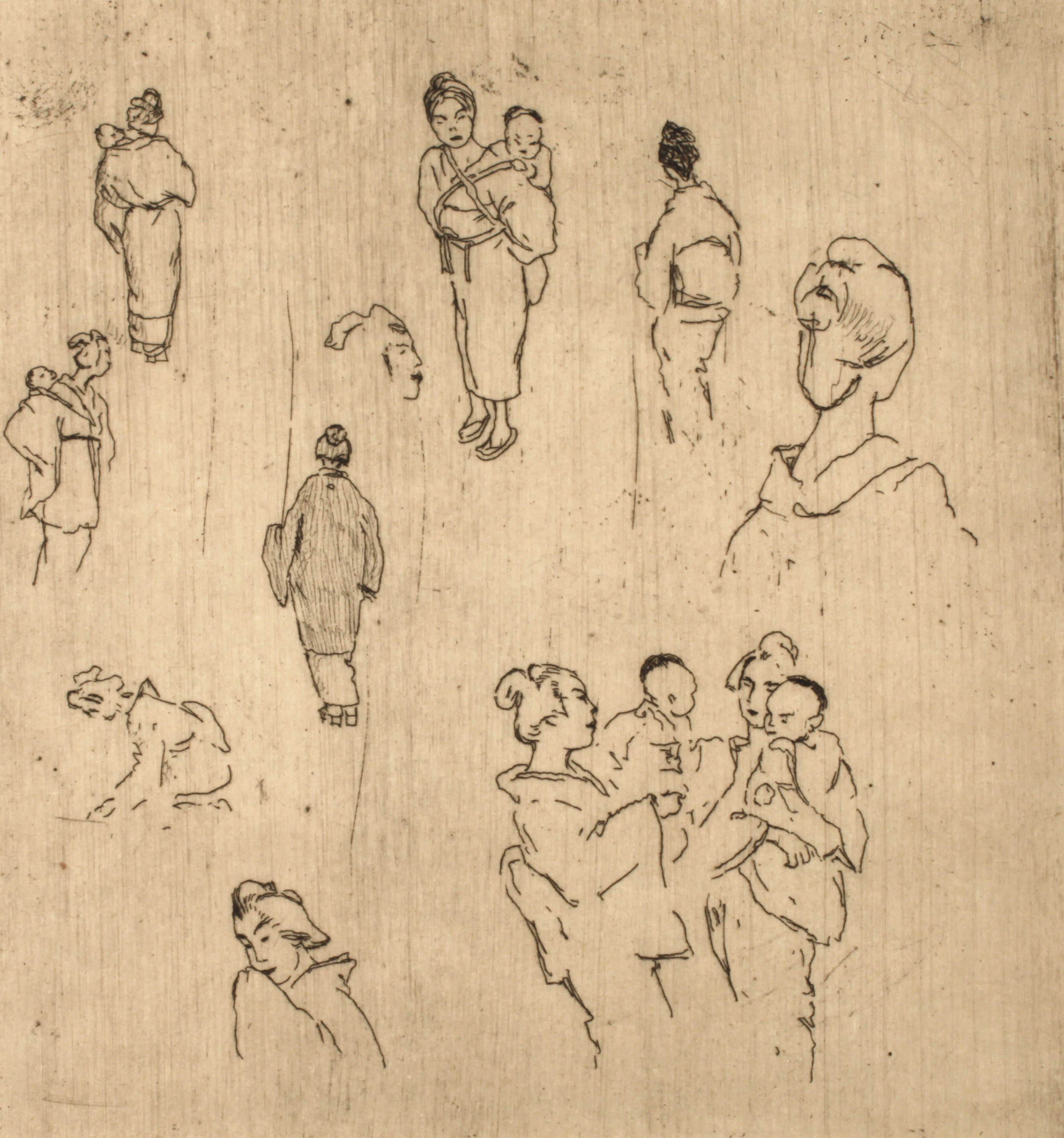 Emil Orlik, "Japanische Skizzen"