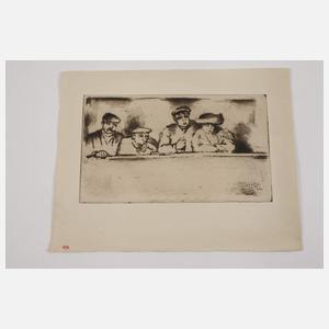 Emil Orlik, "Zuhörer und Zuschauer"