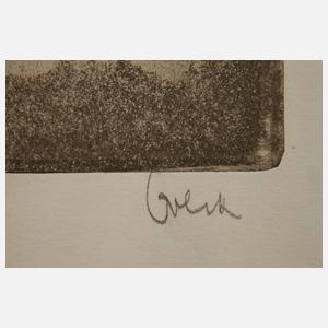 Emil Orlik, "Im Nachtzug"