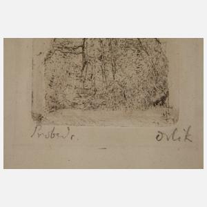 Emil Orlik, Holländerin