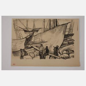 Emil Orlik, Paar maritime Motive