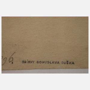 Emil Orlik, Paar in Landschaft