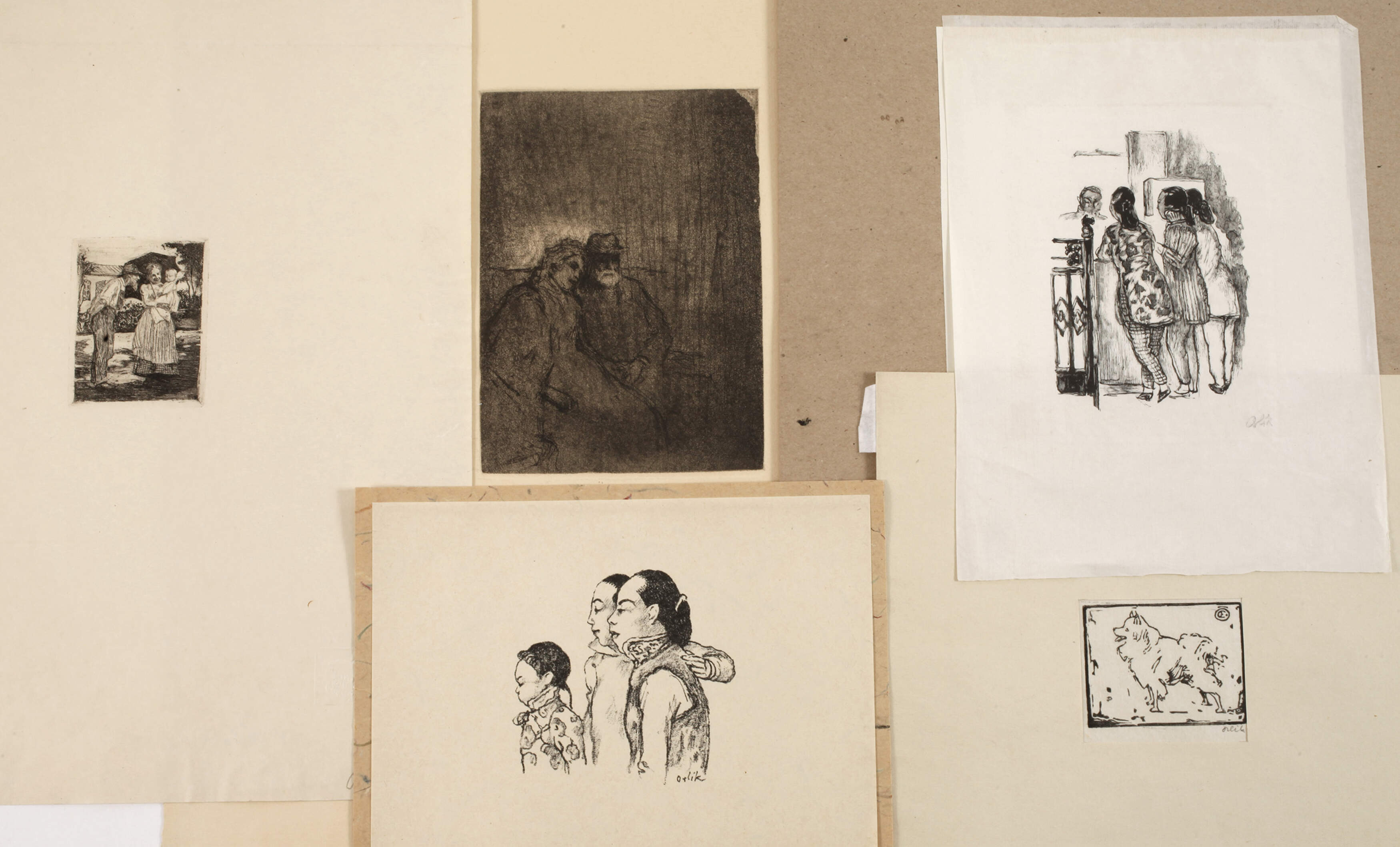 Emil Orlik, Graphikkonvolut