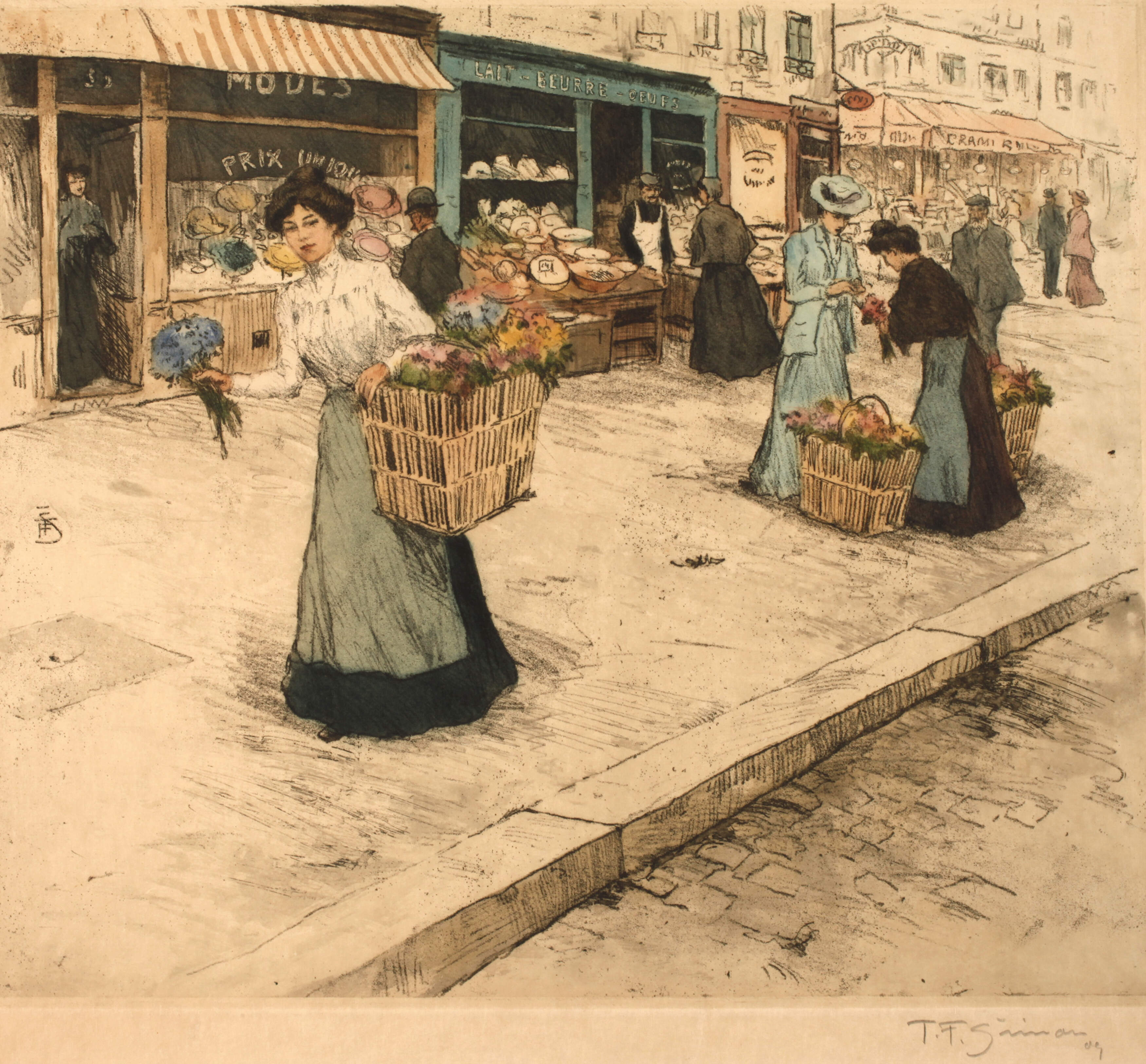 Tavik Frantisek Simon, Blumenverkäuferin