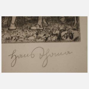 Hans Thoma, Schneewittchen und die sieben Zwerge