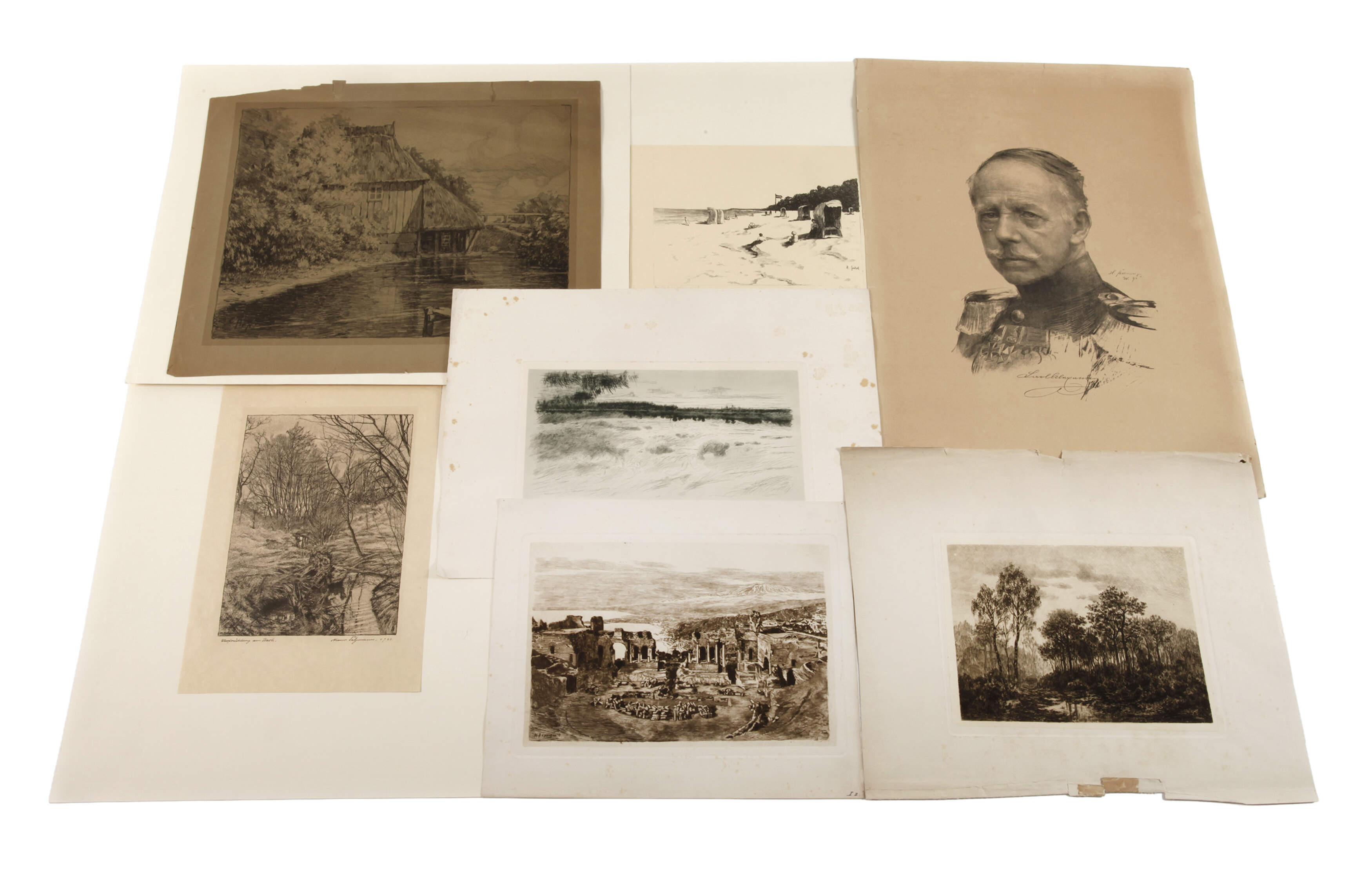 Sammlung Weimarer Künstler (7 Blatt)