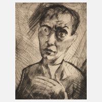 Fritz Schaefler, "Selbstbildnis II."111