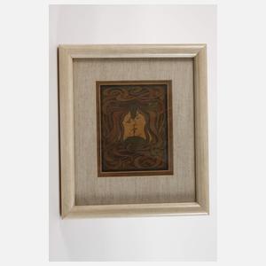 Prof. Peter Behrens, "Der Kuss"