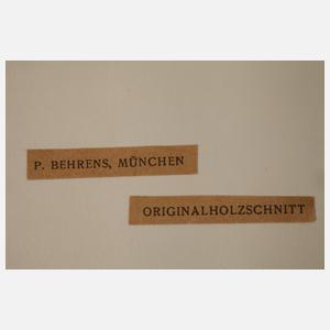 Prof. Peter Behrens, "Der Kuss"