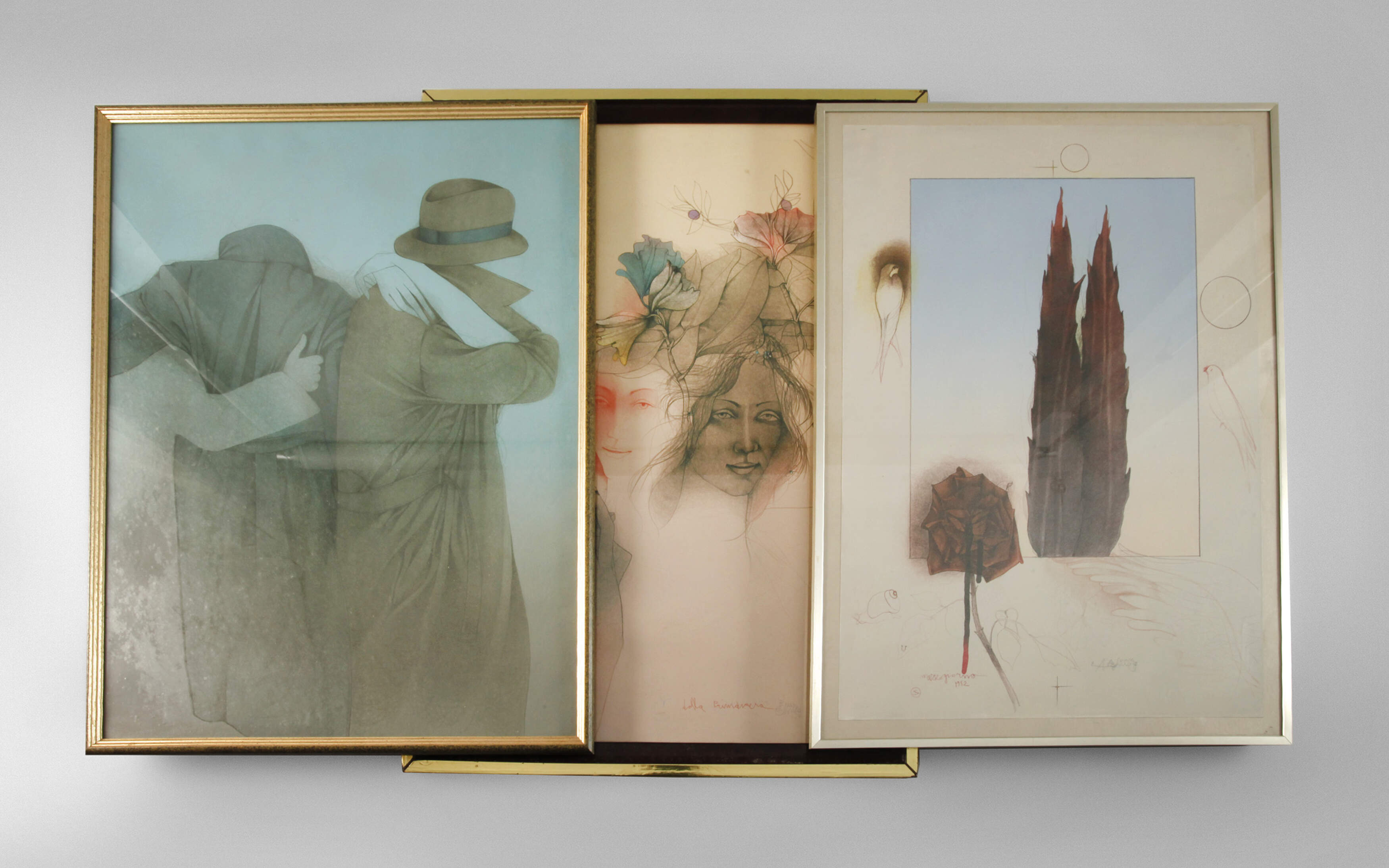 Bruno Bruni, Konvolut großformatige Graphiken