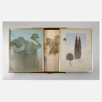 Bruno Bruni, Konvolut großformatige Graphiken111