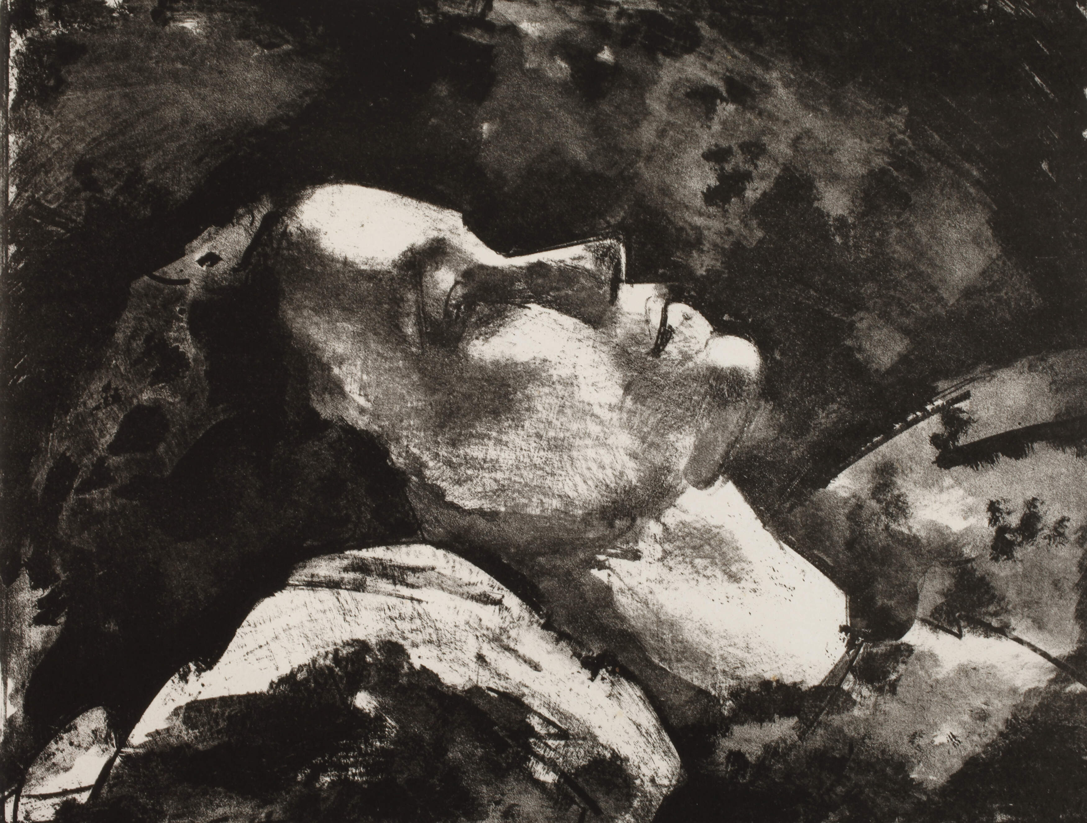 Otto Herbig, "Liegende"