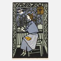 Oskar Kokoschka, Postkarte Wiener Werkstätte111