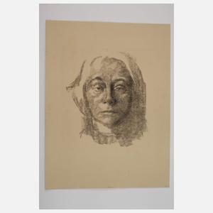 Käthe Kollwitz, "Selbstbildnis"