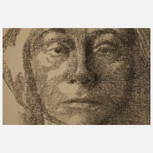 Käthe Kollwitz, "Selbstbildnis"