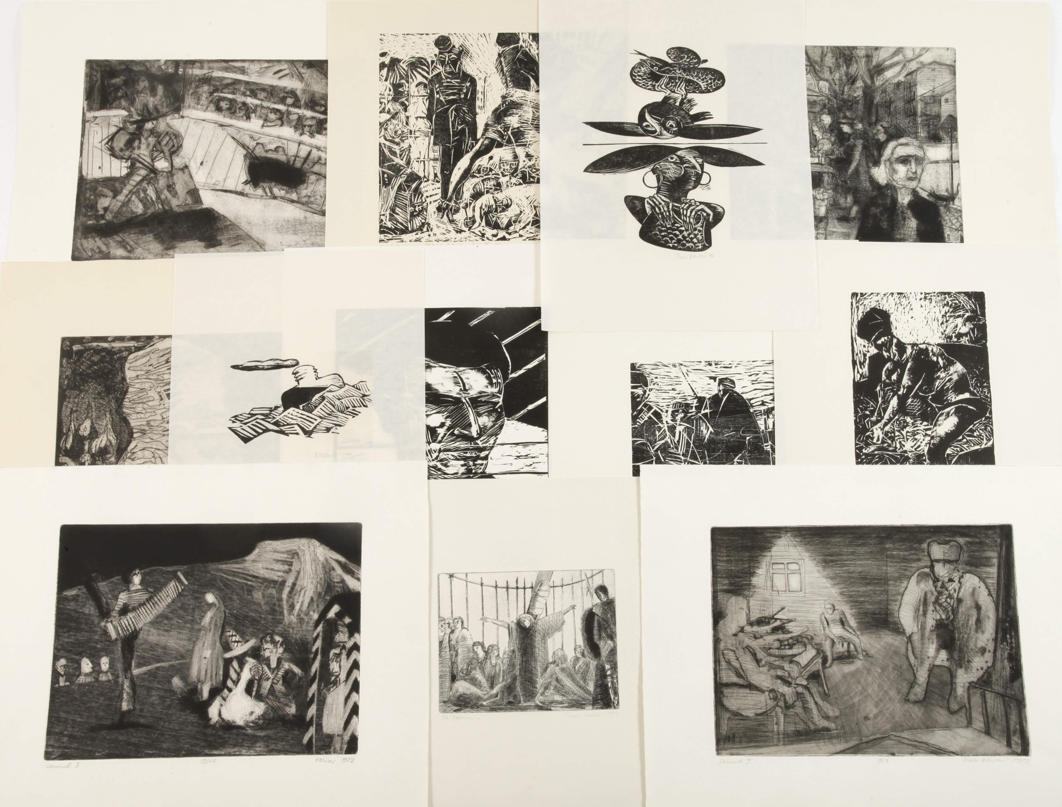 Thea Kowař, Graphikkonvolut