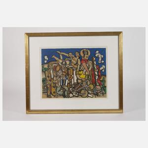 nach Fernand Léger, "Acrobates et Musiciens"