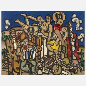 nach Fernand Léger, "Acrobates et Musiciens"