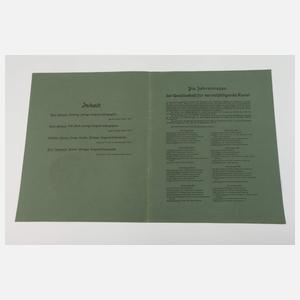 Umschlag mit Vignette von Koloman Moser