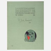 Umschlag mit Vignette von Koloman Moser111