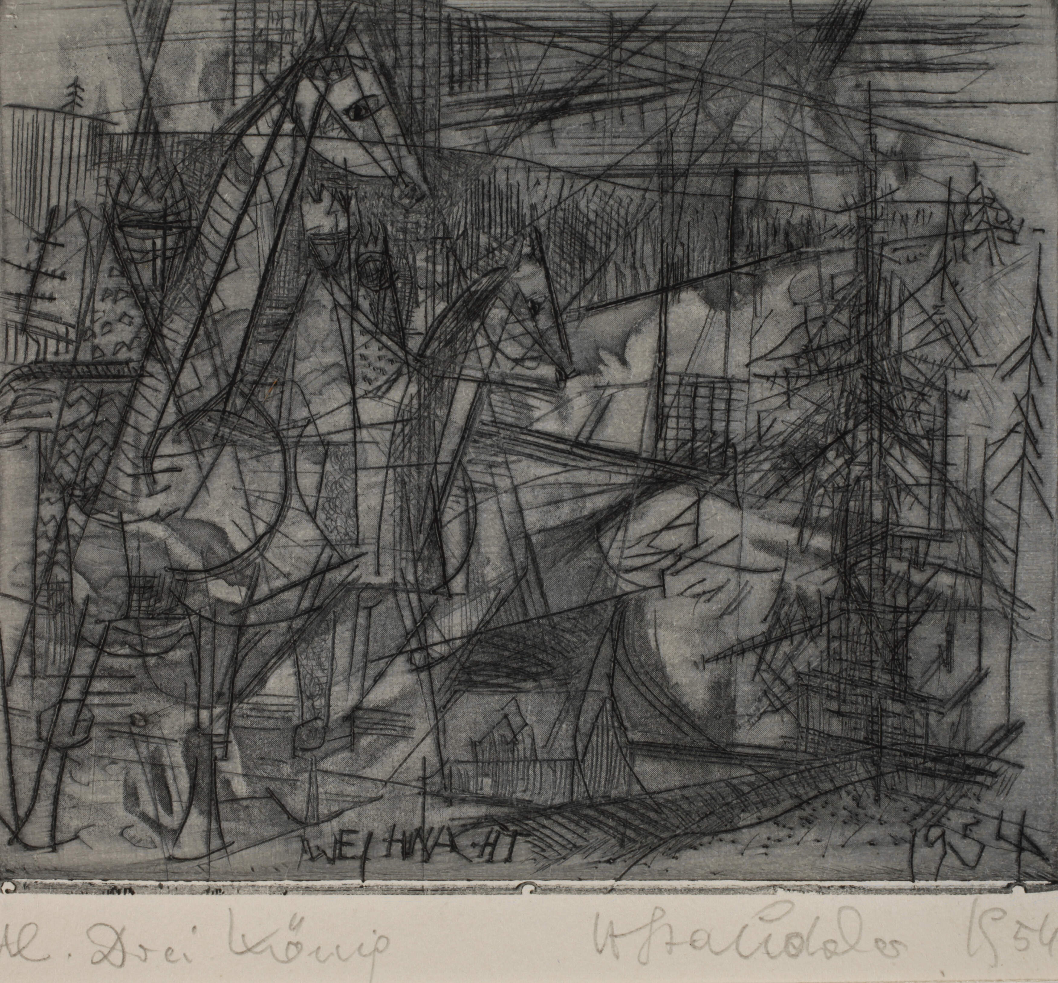 Hans Staudacher, "Hl. Drei Könige"