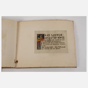 Carl Emil Uphoff, Künstlerbuch "Adam und Eva"