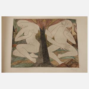 Carl Emil Uphoff, Künstlerbuch "Adam und Eva"