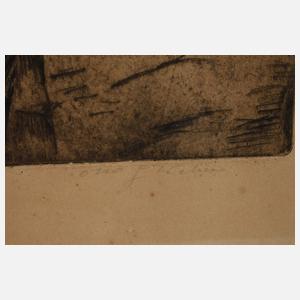 Otto Friedrich Weber, Hafenszene