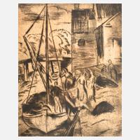 Otto Friedrich Weber, Hafenszene111